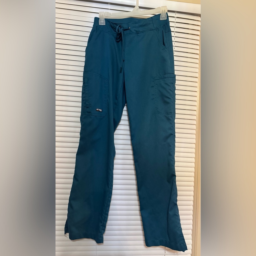 Women’s Dark Teal Grey’s Anatomy Scrub Pants